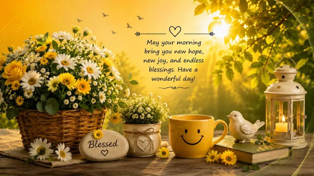 Beautiful Good Morning Blessings and Prayers​