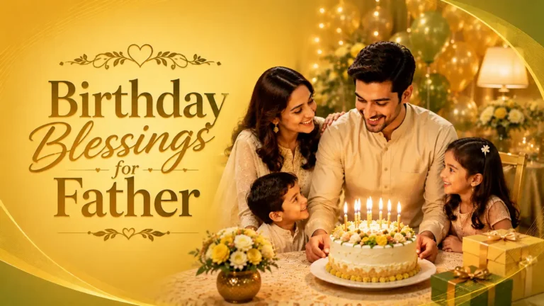 Birthday Blessings for Father