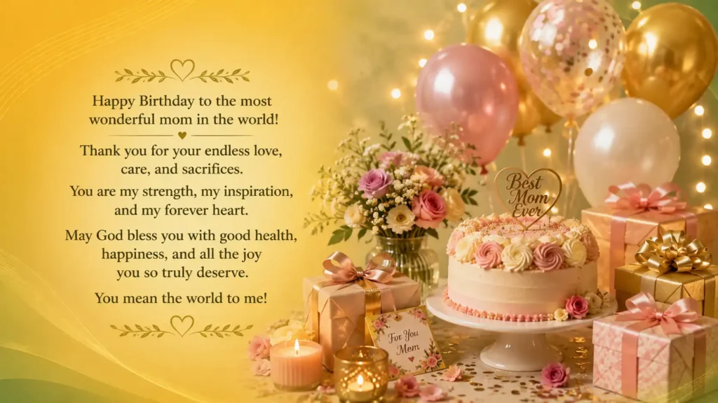 Birthday Wishes for Mom