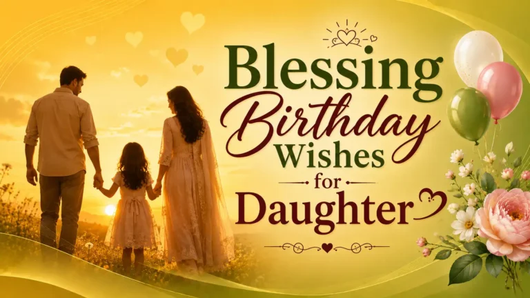 Blessing Birthday Wishes for Daughter