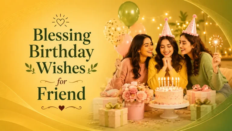Blessing Birthday Wishes for Friend