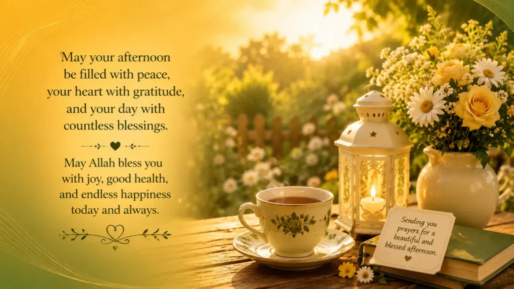 Good Afternoon Friday Blessings