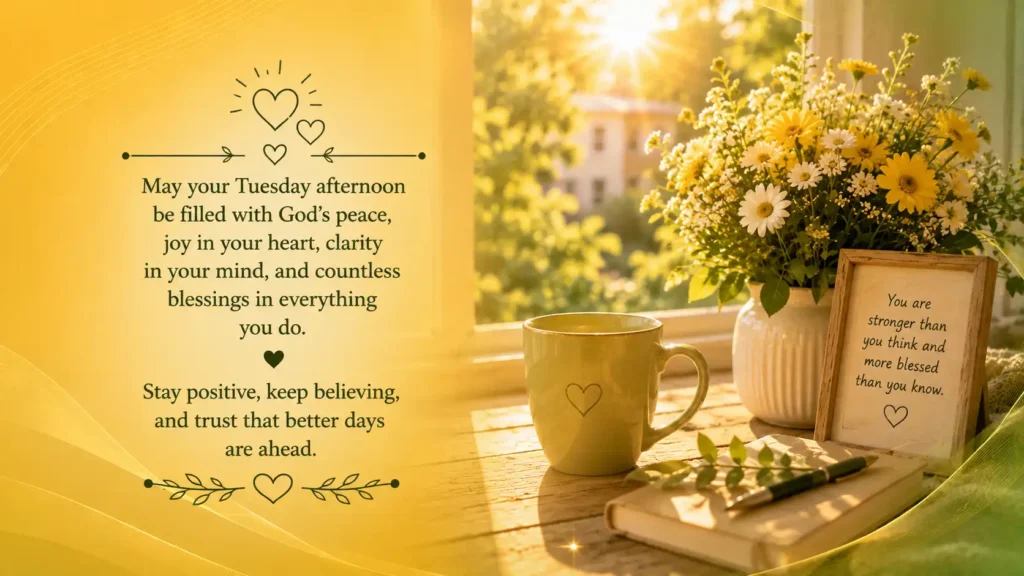 Good Afternoon Tuesday Blessings