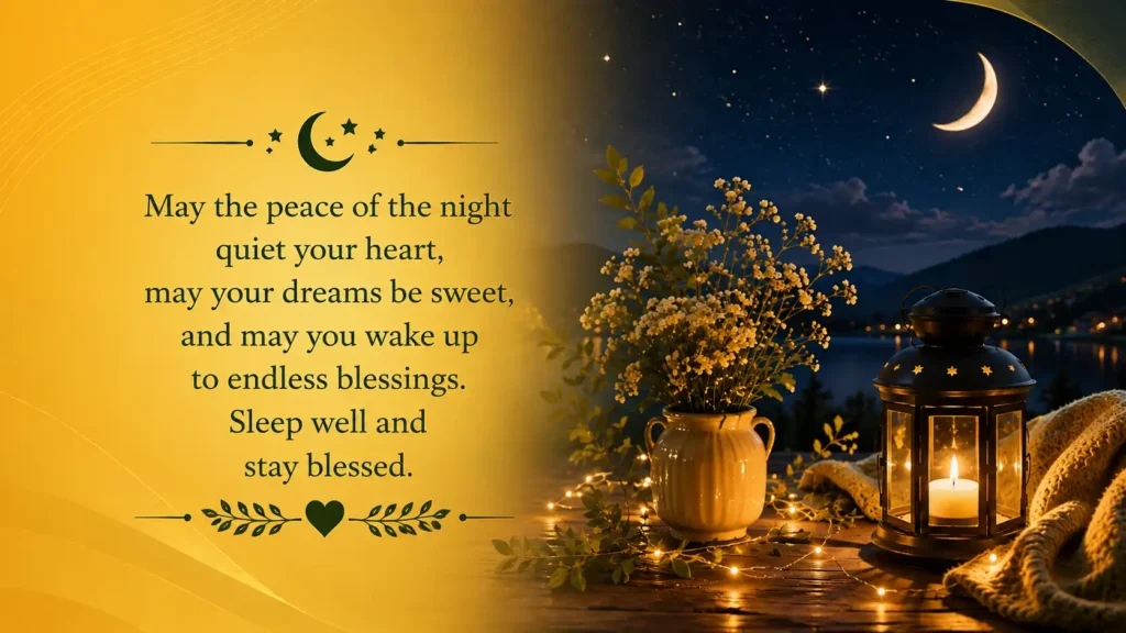 Good Night Prayers And Blessings