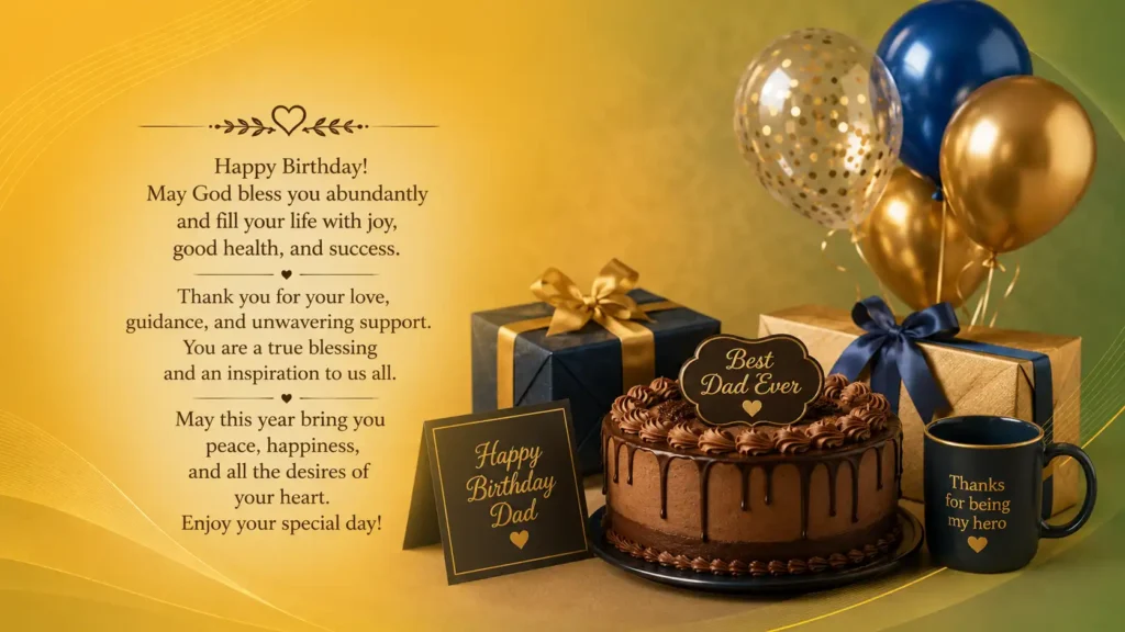 Happy Birthday Wishes for Father