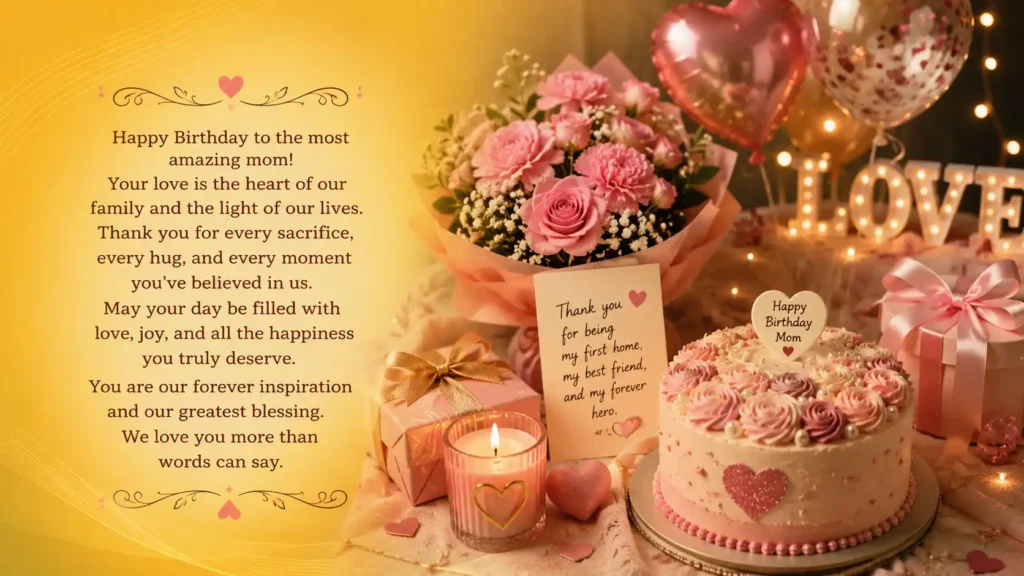 Heart-Touching Birthday Wishes for Mother