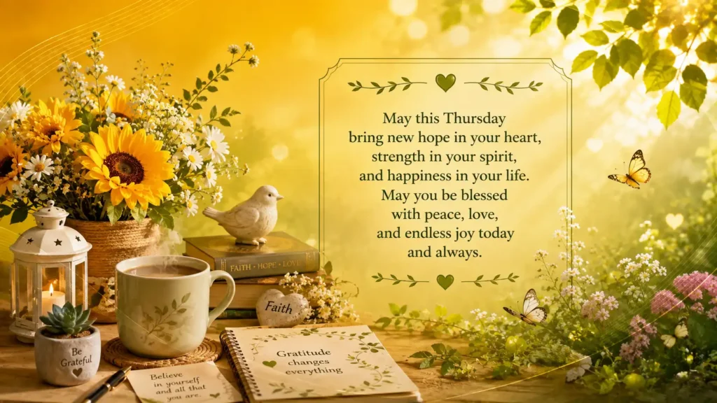 Inspirational Thursday Blessings Images