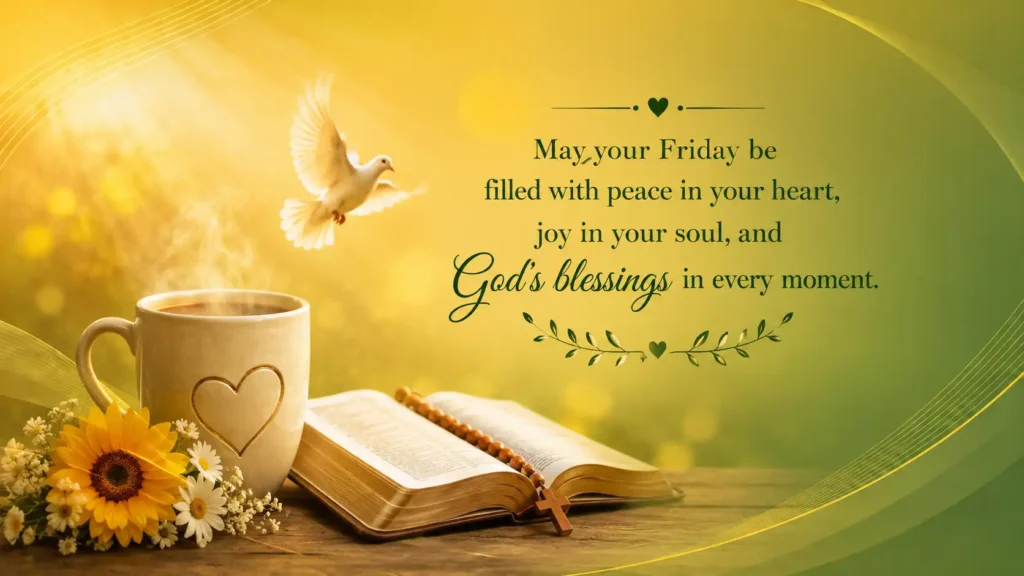 Positive Good Morning Friday Blessings And Prayers Images 