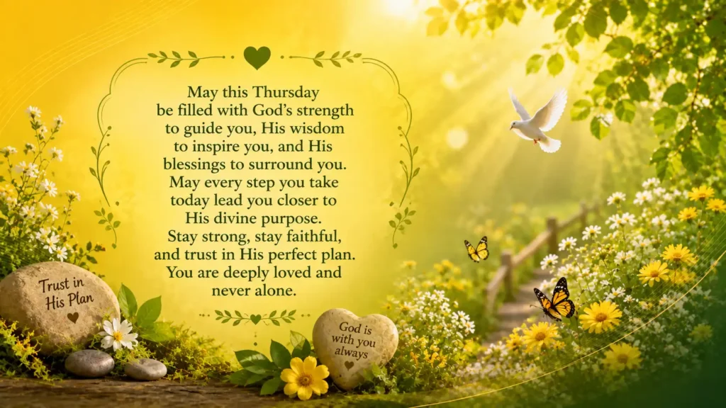 Powerful Thursday Blessings and Prayers