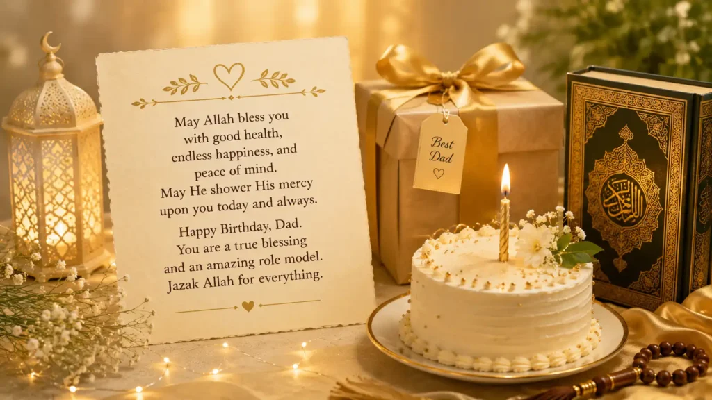 Religious Birthday Blessings for Dad