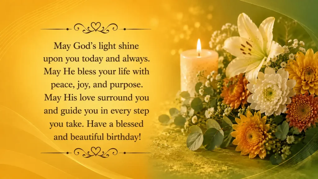 Spiritual Birthday Blessings