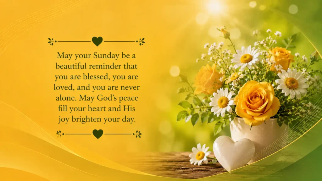 Sunday Blessings Quotes