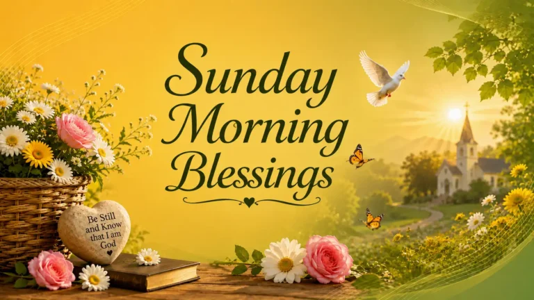 Sunday Morning Blessings