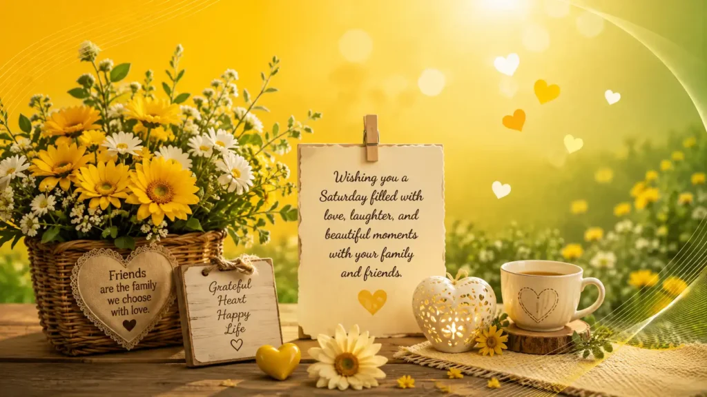 Sweet Saturday​ Blessings for Family and friends
