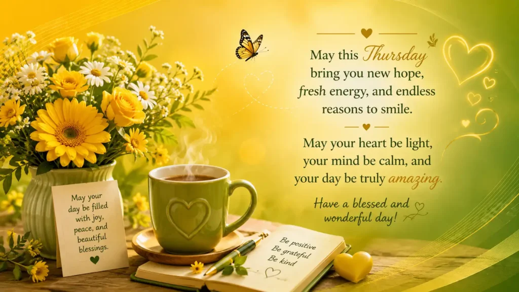 Thursday Morning Blessings Messages