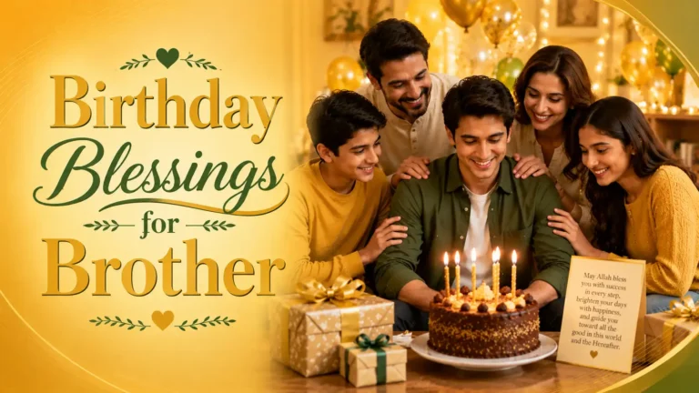 Birthday Blessings for Brother