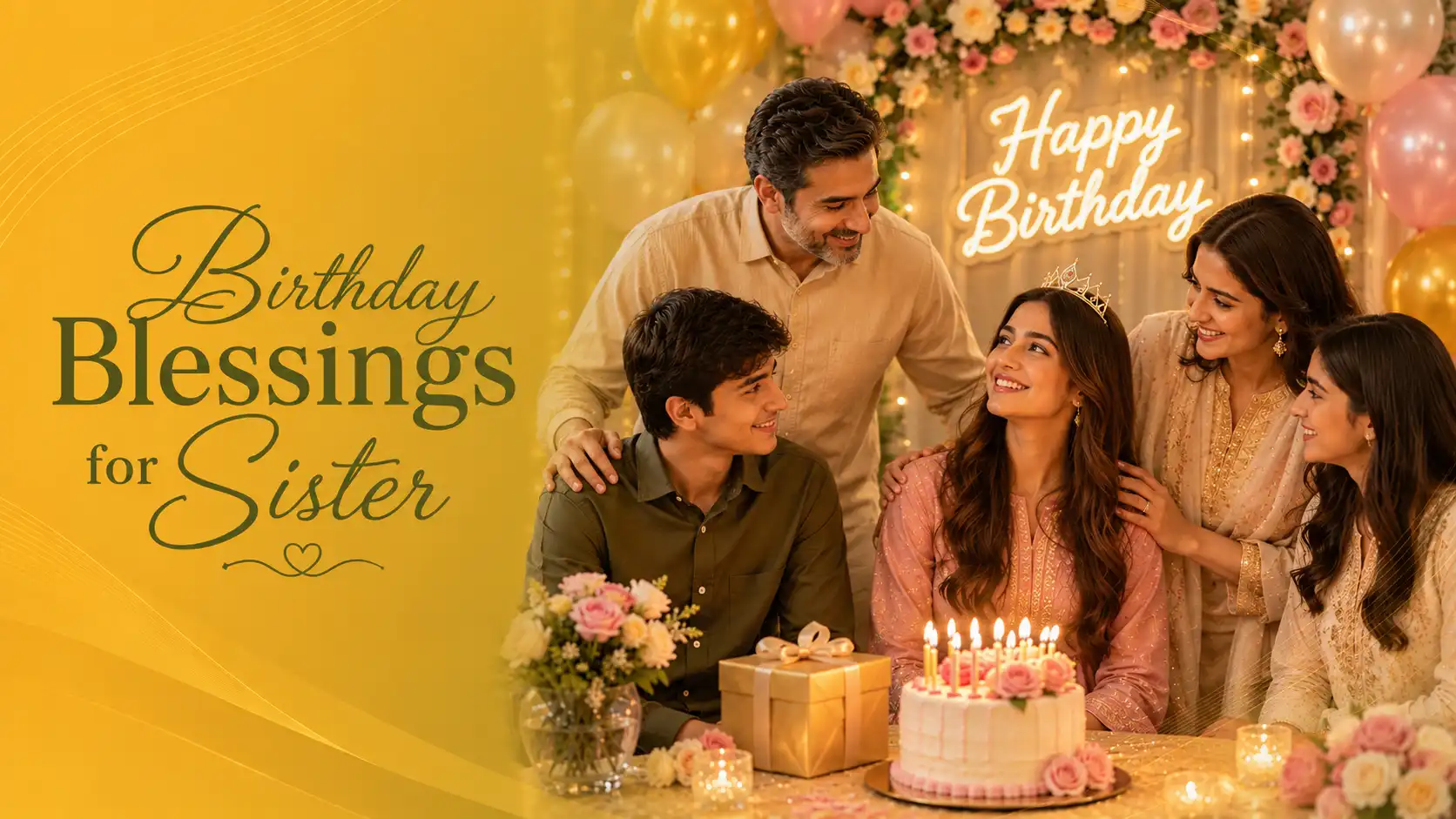 Birthday Blessings for Sister