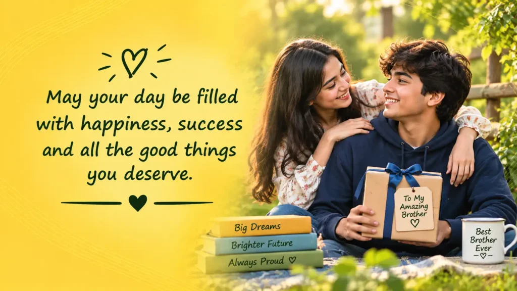 Brothers Day Wishes From Sister