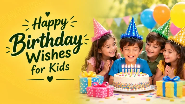 Happy Birthday Wishes for Kids