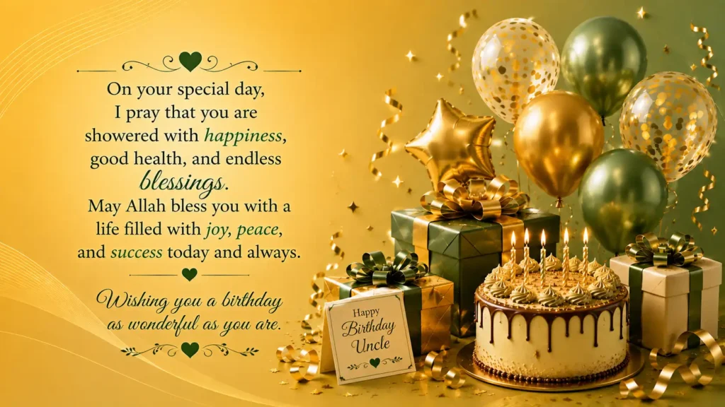 Heartfelt Birthday Blessings for Uncle