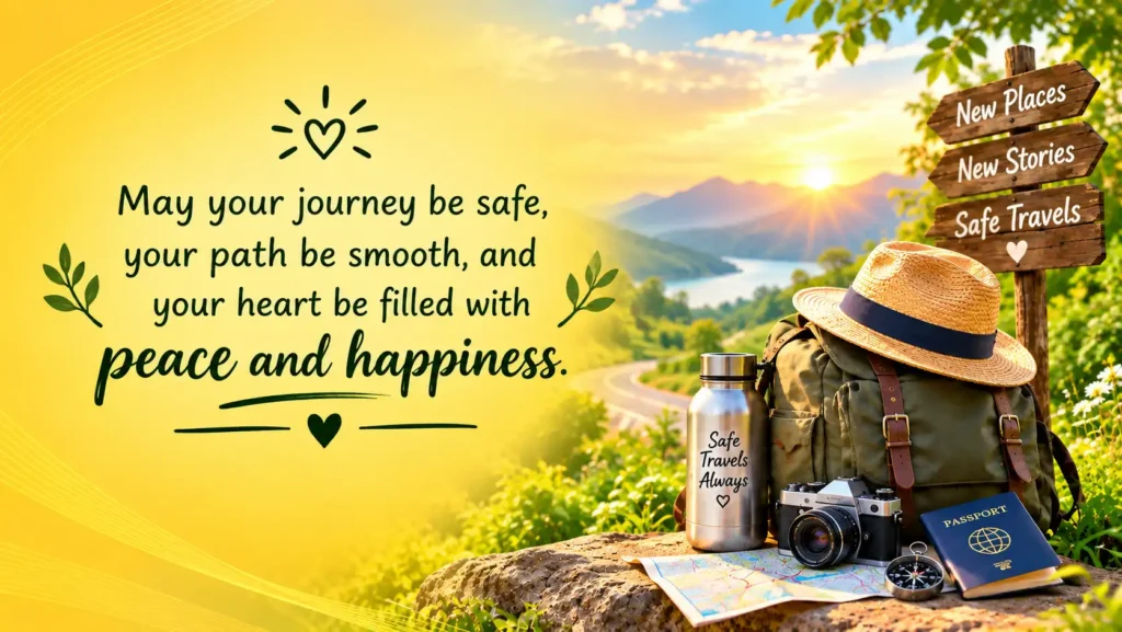 Heartfelt Safe Journey Blessings