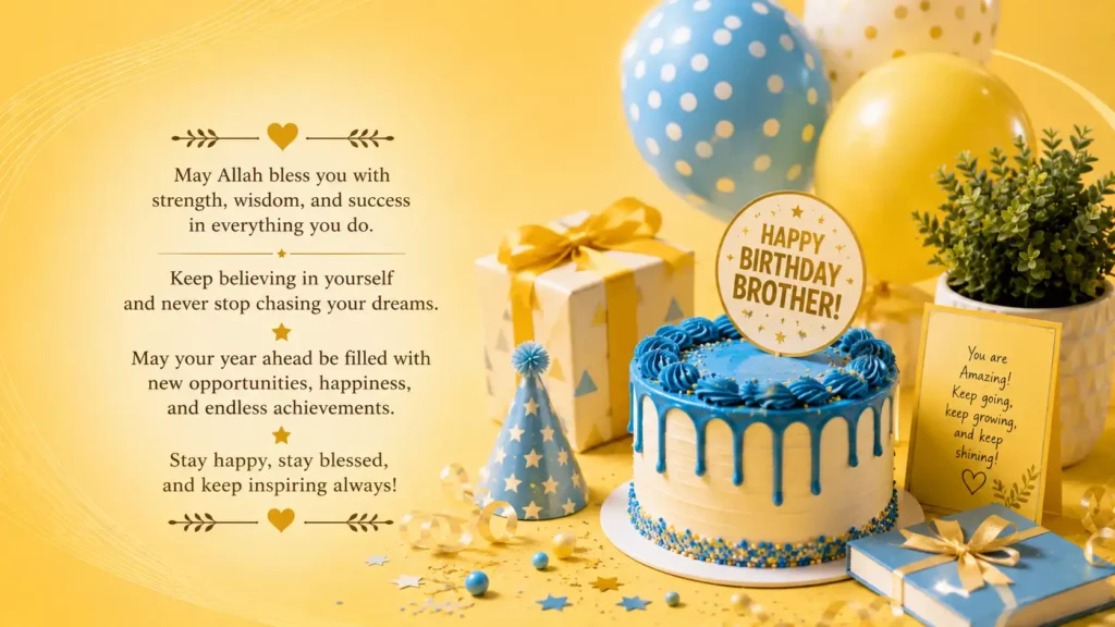 Inspirational Birthday Messages for Brother