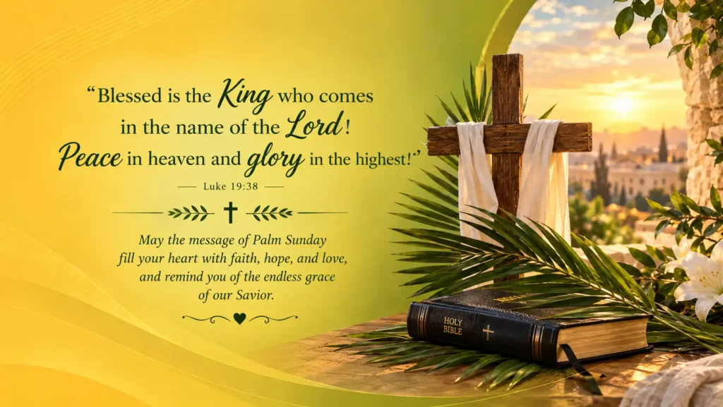 Meaningful Palm Sunday Verses in the Bible