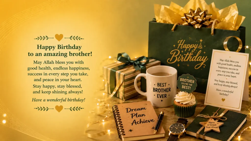 Special Birthday Wishes for Brother from Sister