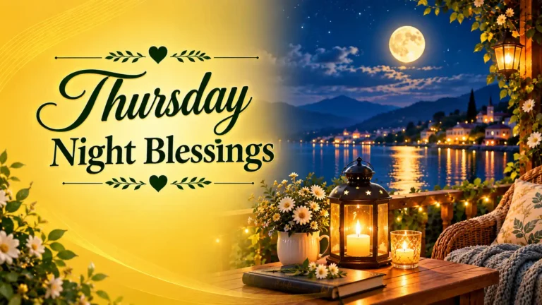 Thursday Night Blessings